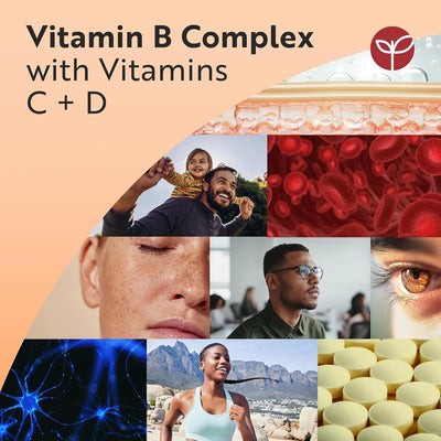 Vitamin B Complex with Vitamin D + Vitamin C