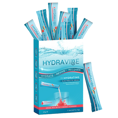 Hydravive Rapid Rehydration Electrolytes Powder - 21 Pack Watermelon