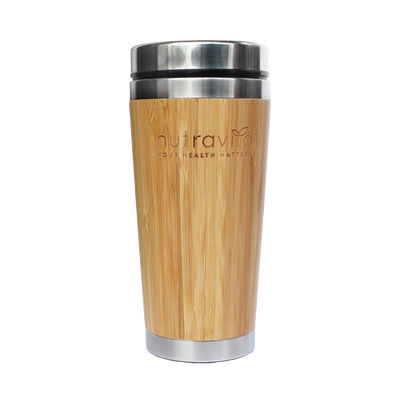 Reusable Coffee Cup - Bamboo & Stainless Steel