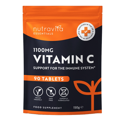 Vitamin C Tablets 1100mg Essentials 90 Tablets