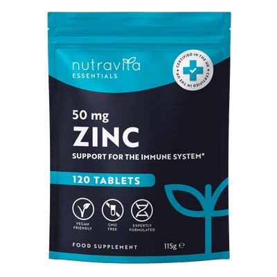 Zinc 50mg Essentials 120 Tablets