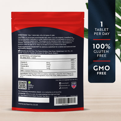 Iron 14mg Essentials 180 Tablets