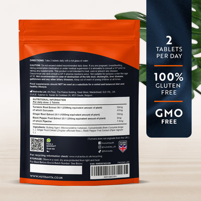 Turmeric 2500mg Essentials 180 Tablets