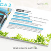 Vegan Omega 3 with 600mg DHA & 300mg EPA