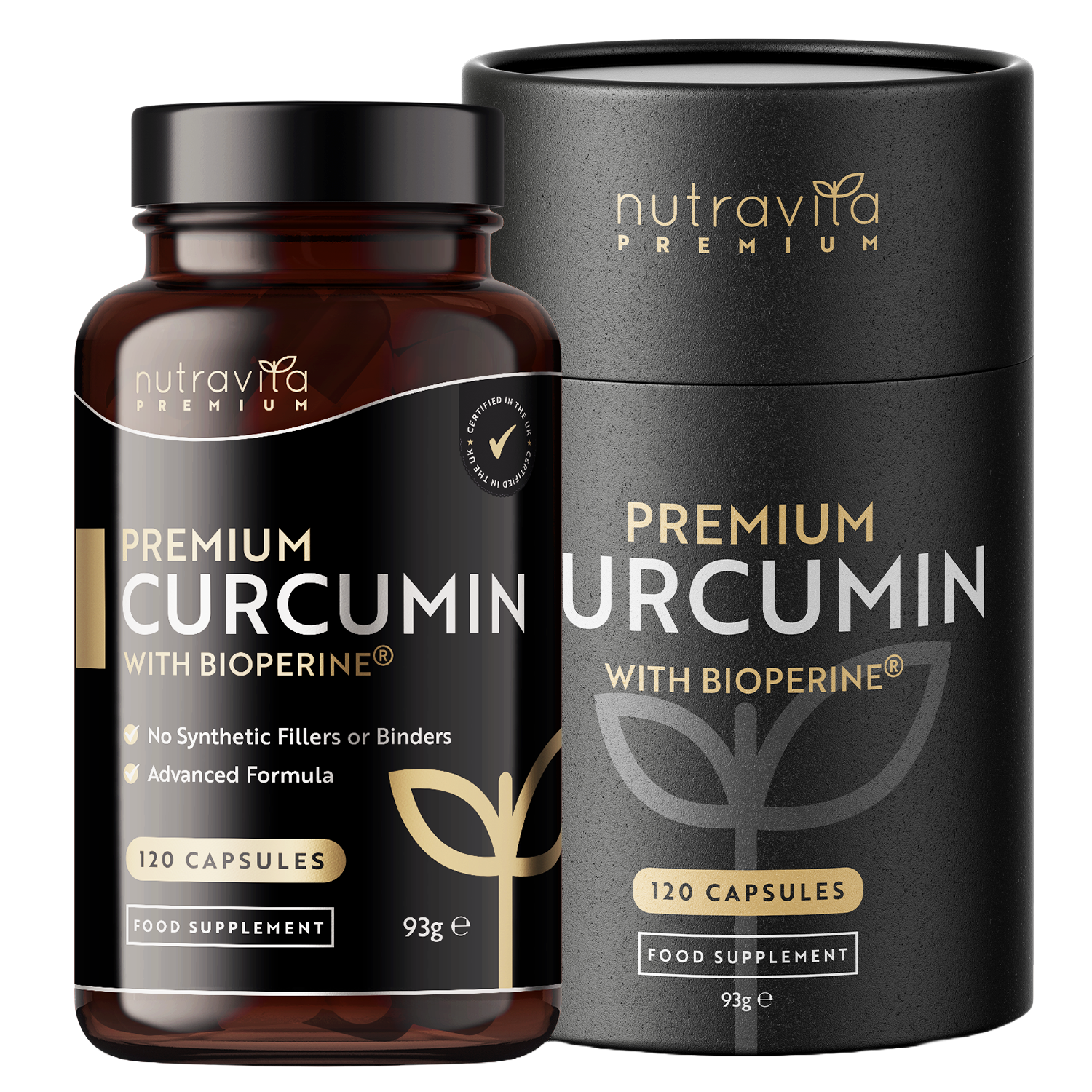 Premium Curcumin 95% Curcuminoids with Bioperine
