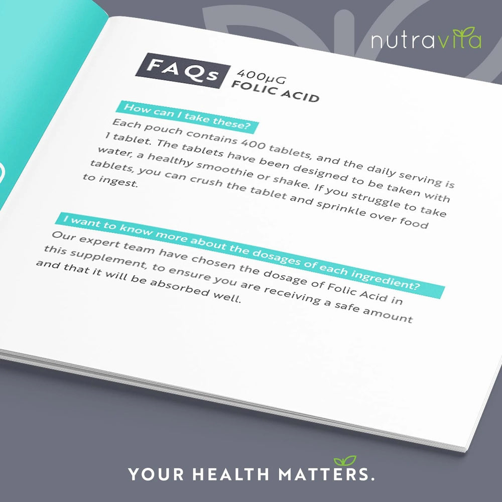 Folic Acid 400 mcg