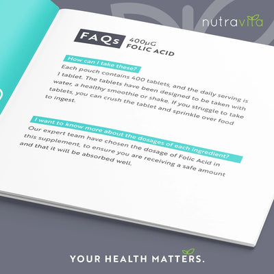 Folic Acid 400 mcg