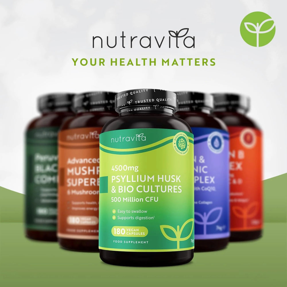 Psyllium Husk 4500mg with 500 Million CFU