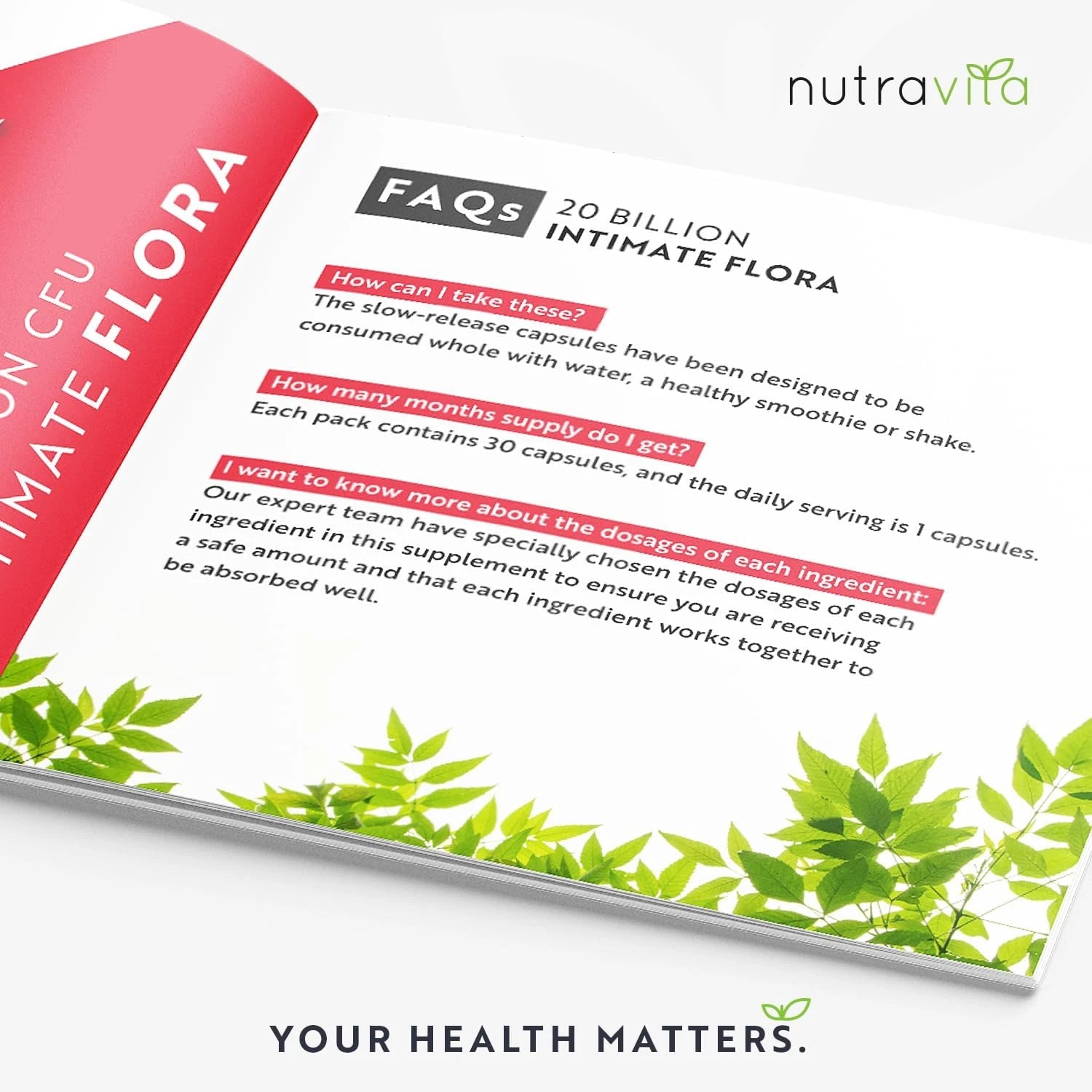 Probiotics for Women - 20 Billion CFU with 5 Live Strains