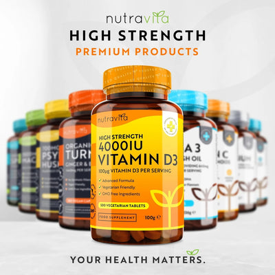 Vitamin D 4000 IU - Max Strength