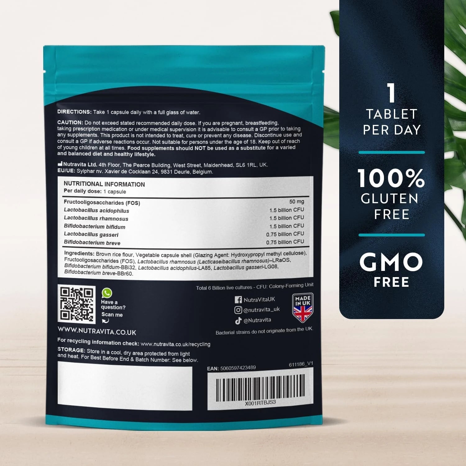 Daily Probiotics - High Strength CFU