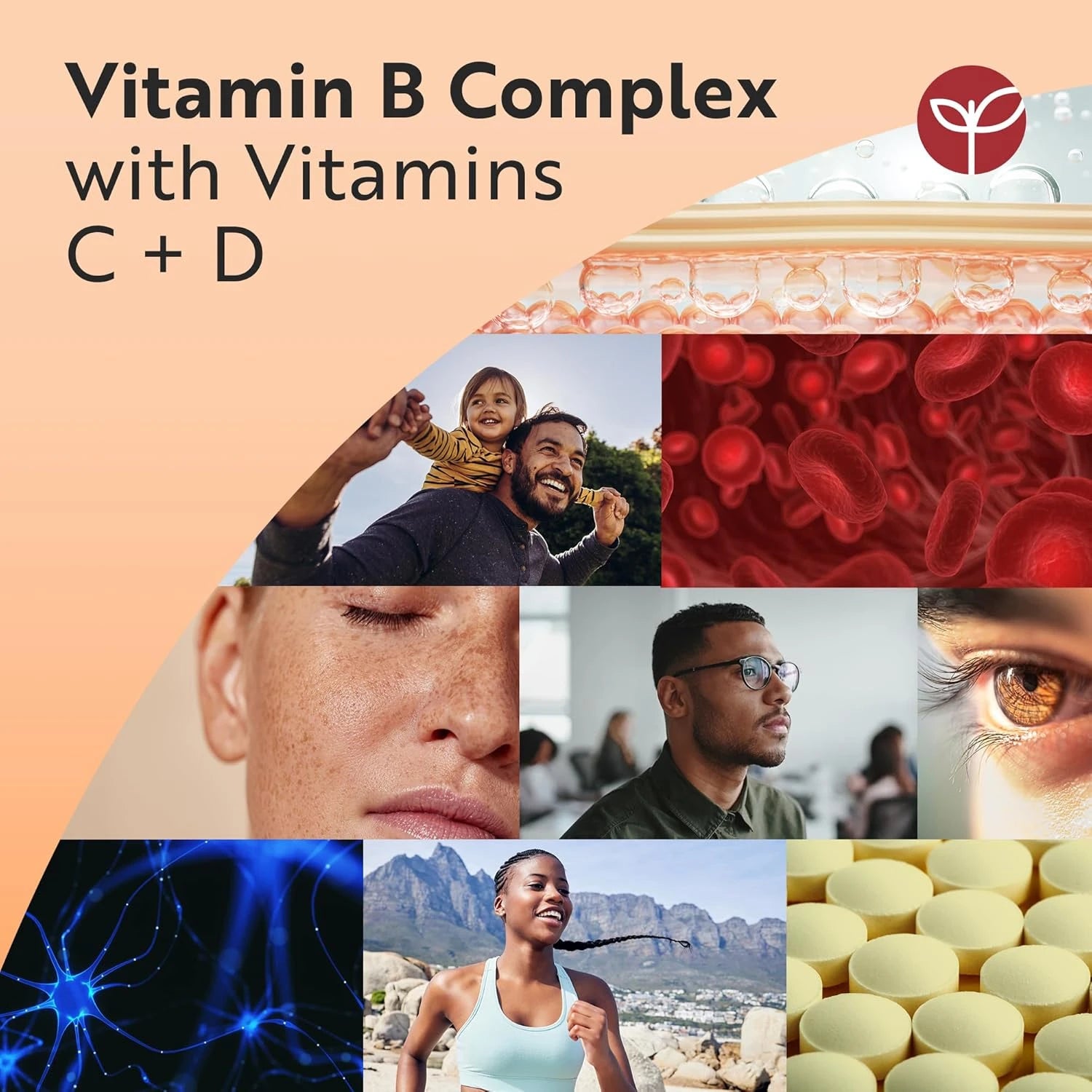 Vitamin B Complex with Vitamin D + Vitamin C