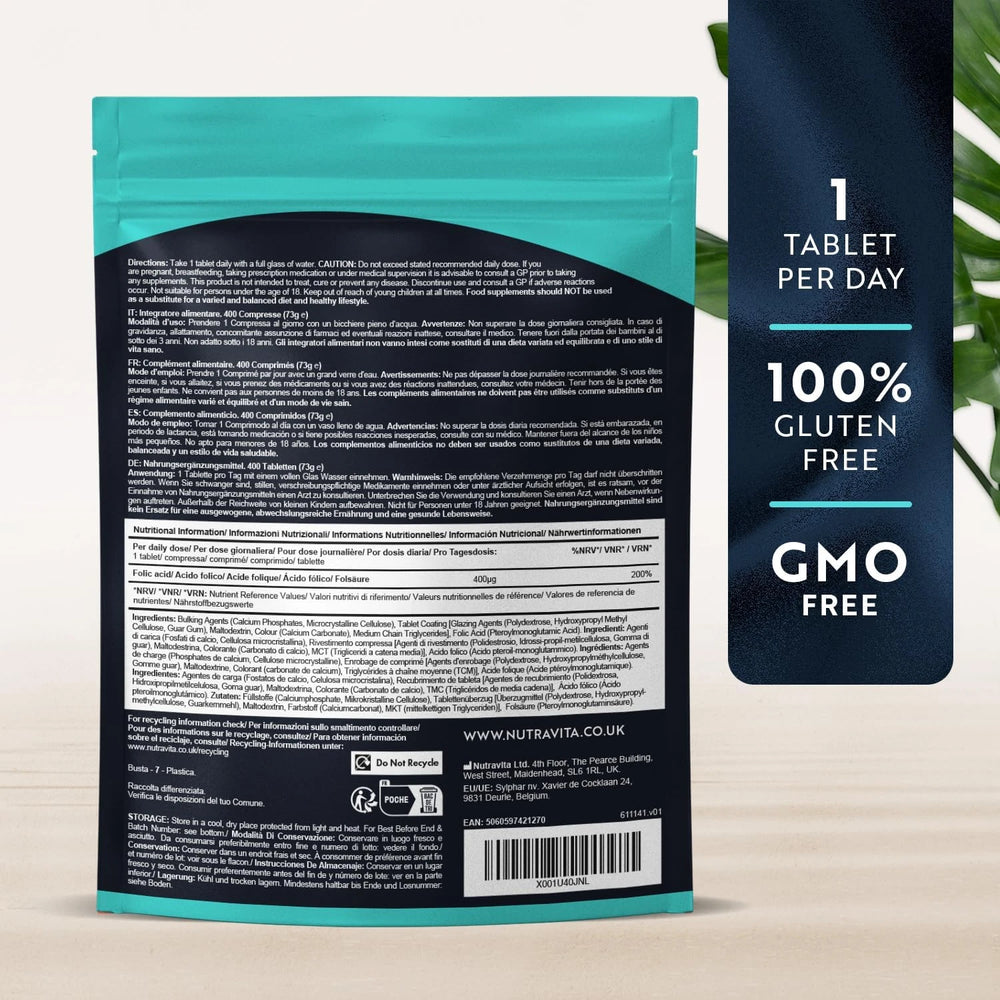 Folic Acid 400 mcg