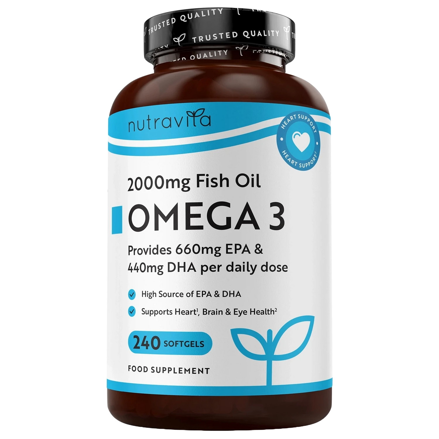 Omega 3 2000mg Pure Fish Oil