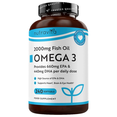 Omega 3 2000mg Pure Fish Oil
