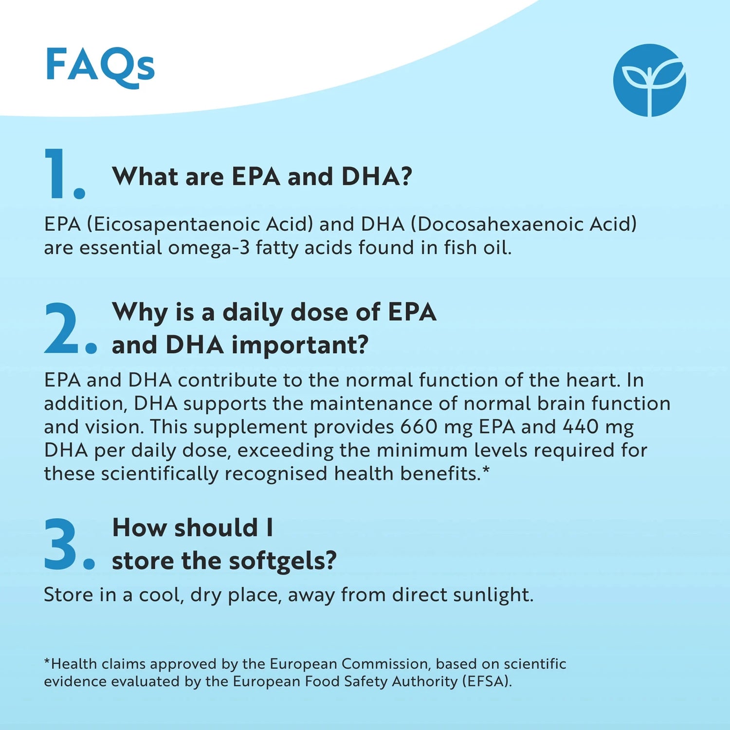 Omega 3 2000mg Pure Fish Oil