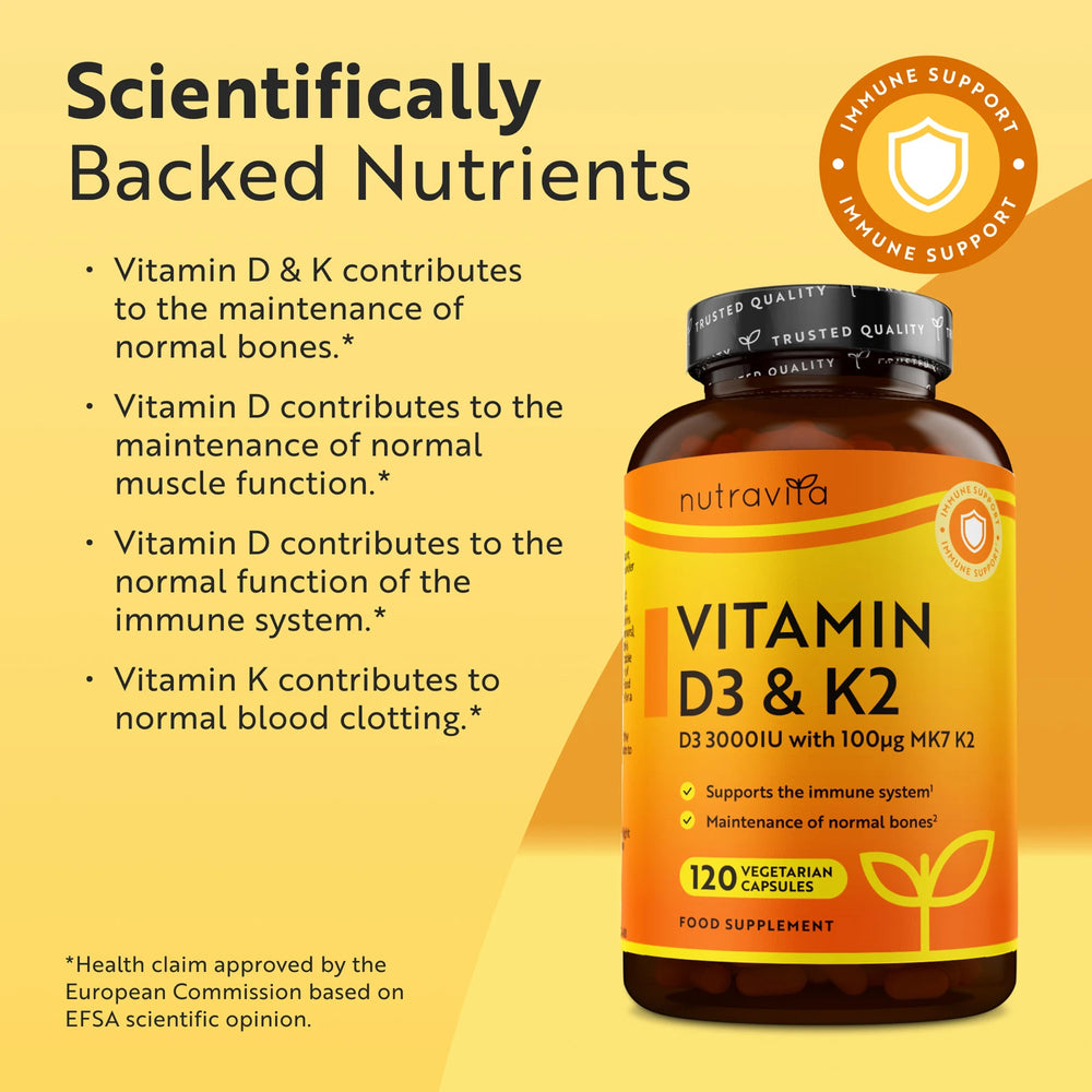 Vitamin D3 with Vitamin K2