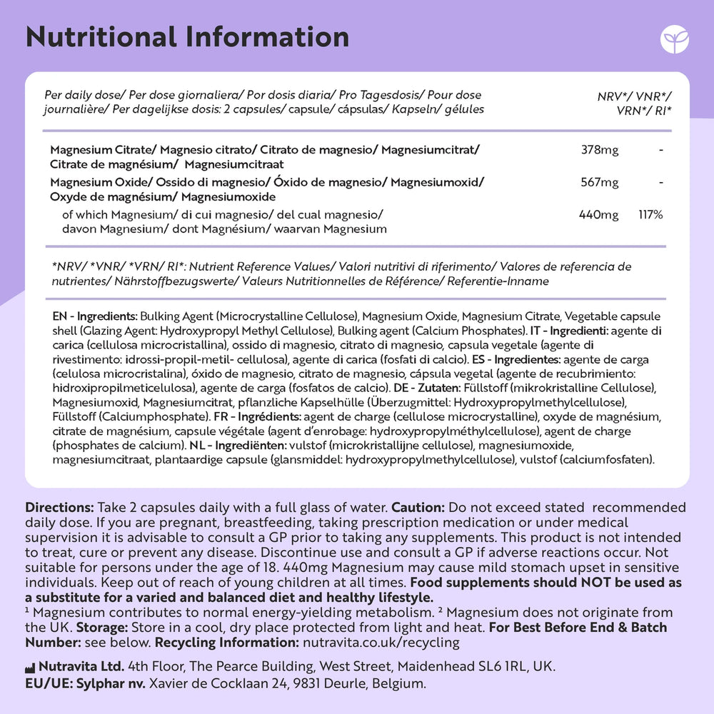 Magnesium Citrate