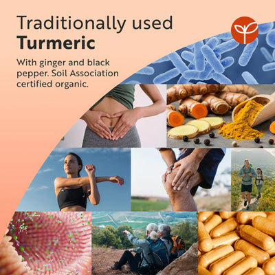 Organic Turmeric with Black Pepper & Ginger