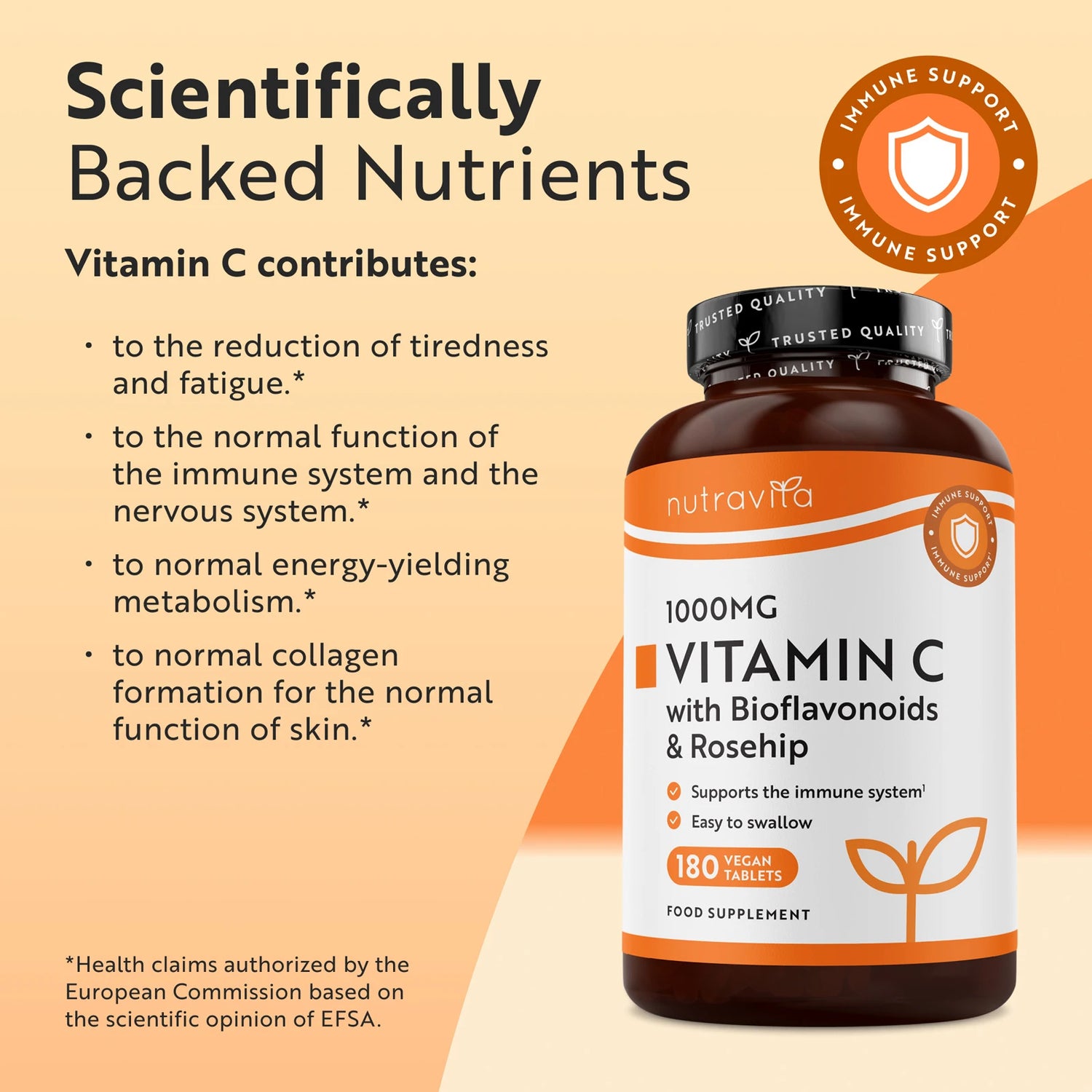 Vitamin C 1000mg with Bioflavonoids & Rosehip