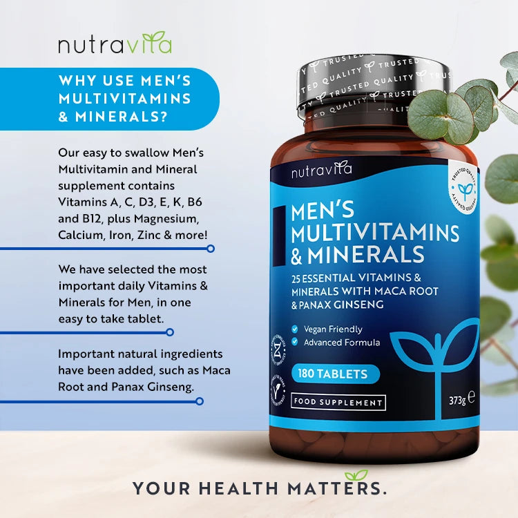 Men's Multivitamins and Minerals