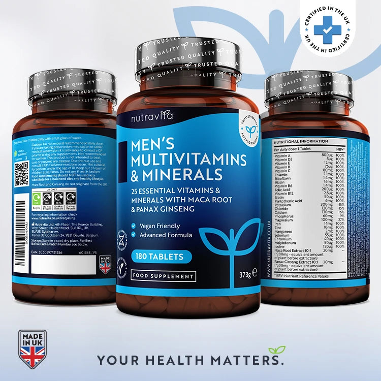 Men's Multivitamins and Minerals