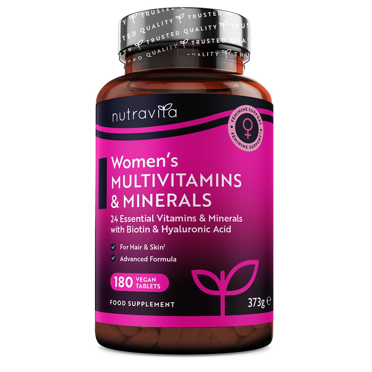 Women's Multivitamins with Biotin and Hyaluronic Acid