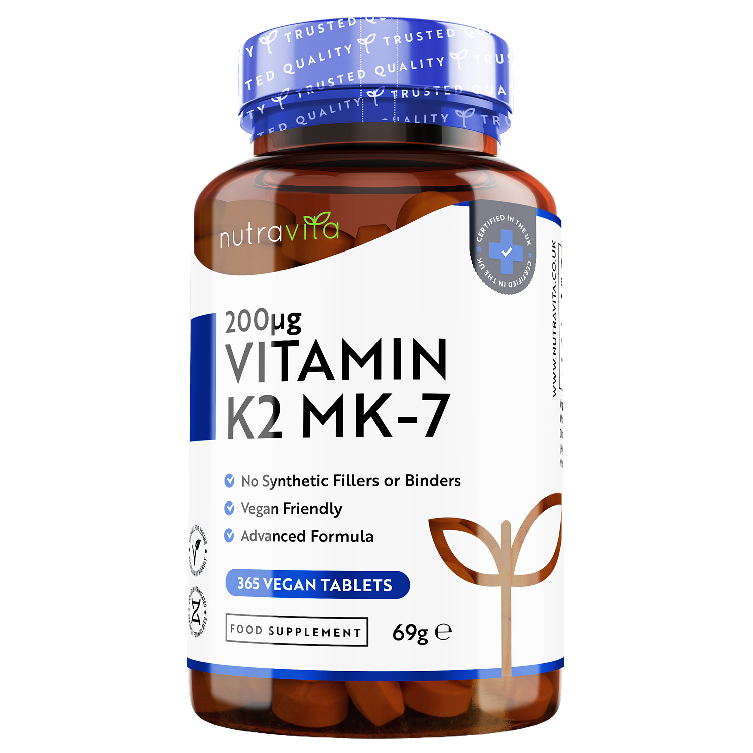 Vitamin K2 MK-7 200mcg