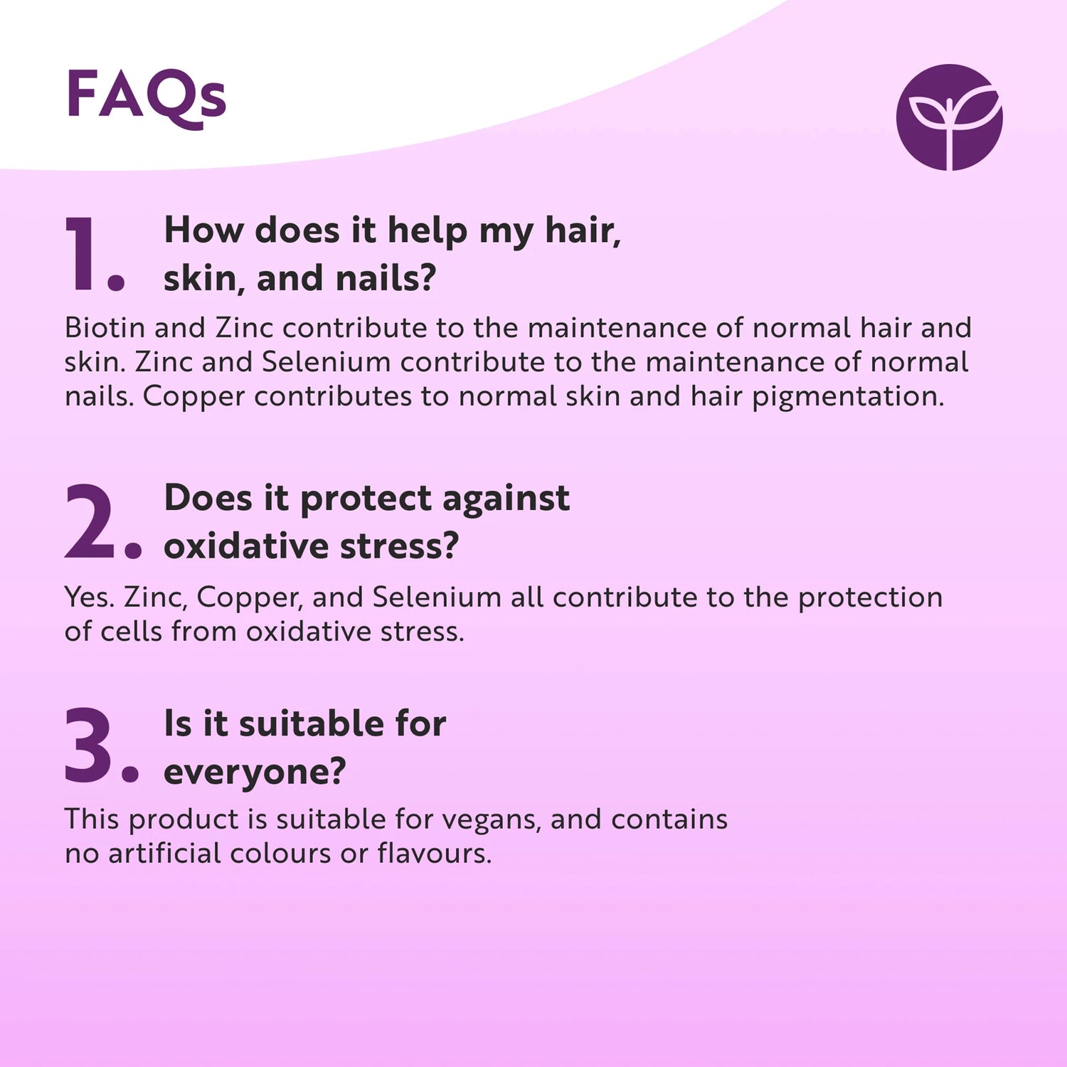 Biotin 12,000ug with Albion™ Zinc, Selenium & Copper 365 Vegan Tablets