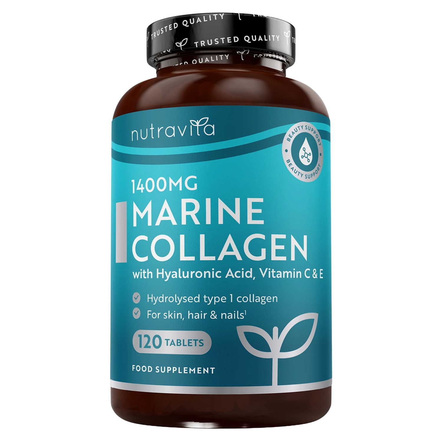 Hydrolysed Marine Collagen with Hyaluronic Acid 1400mg
