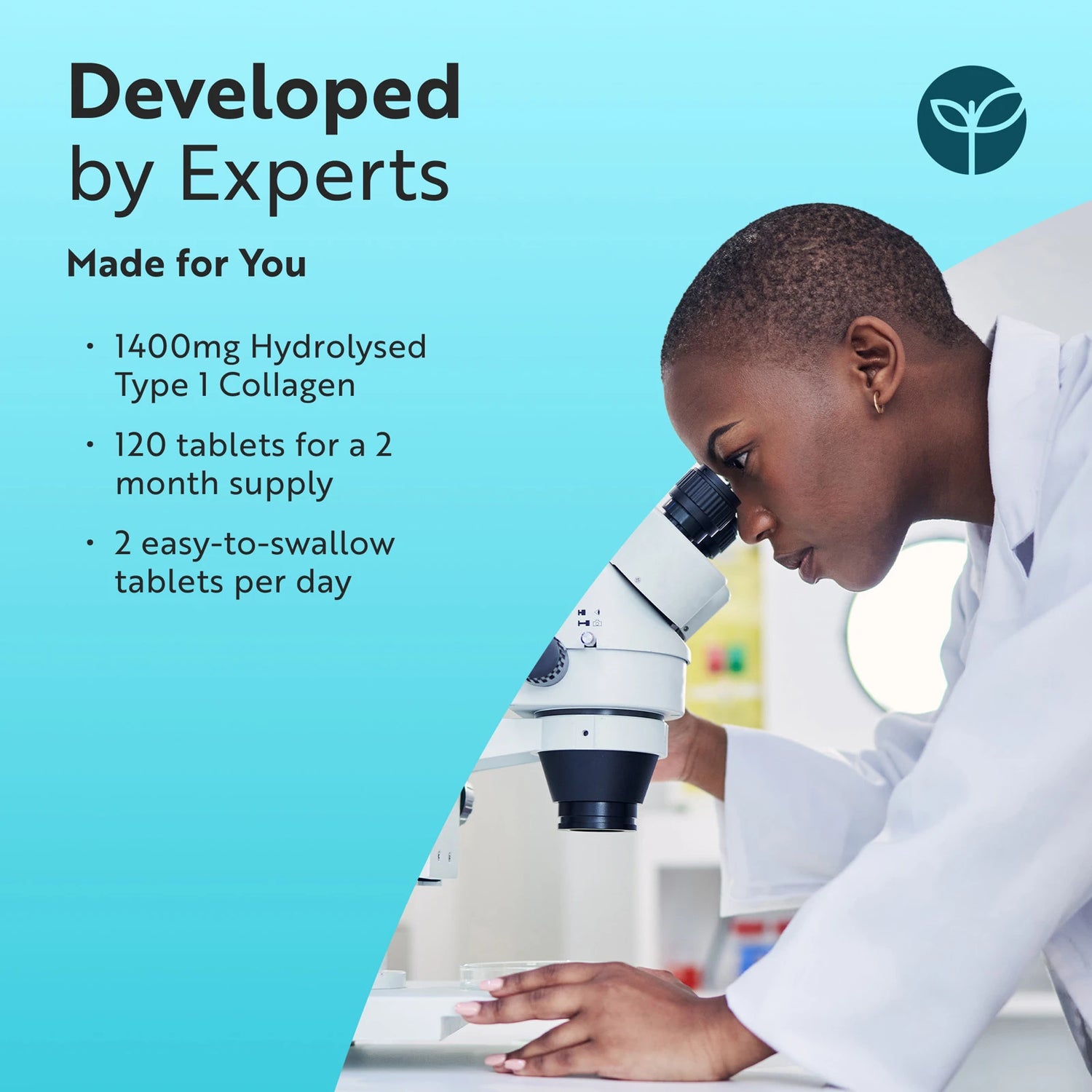 Hydrolysed Marine Collagen with Hyaluronic Acid 1400mg