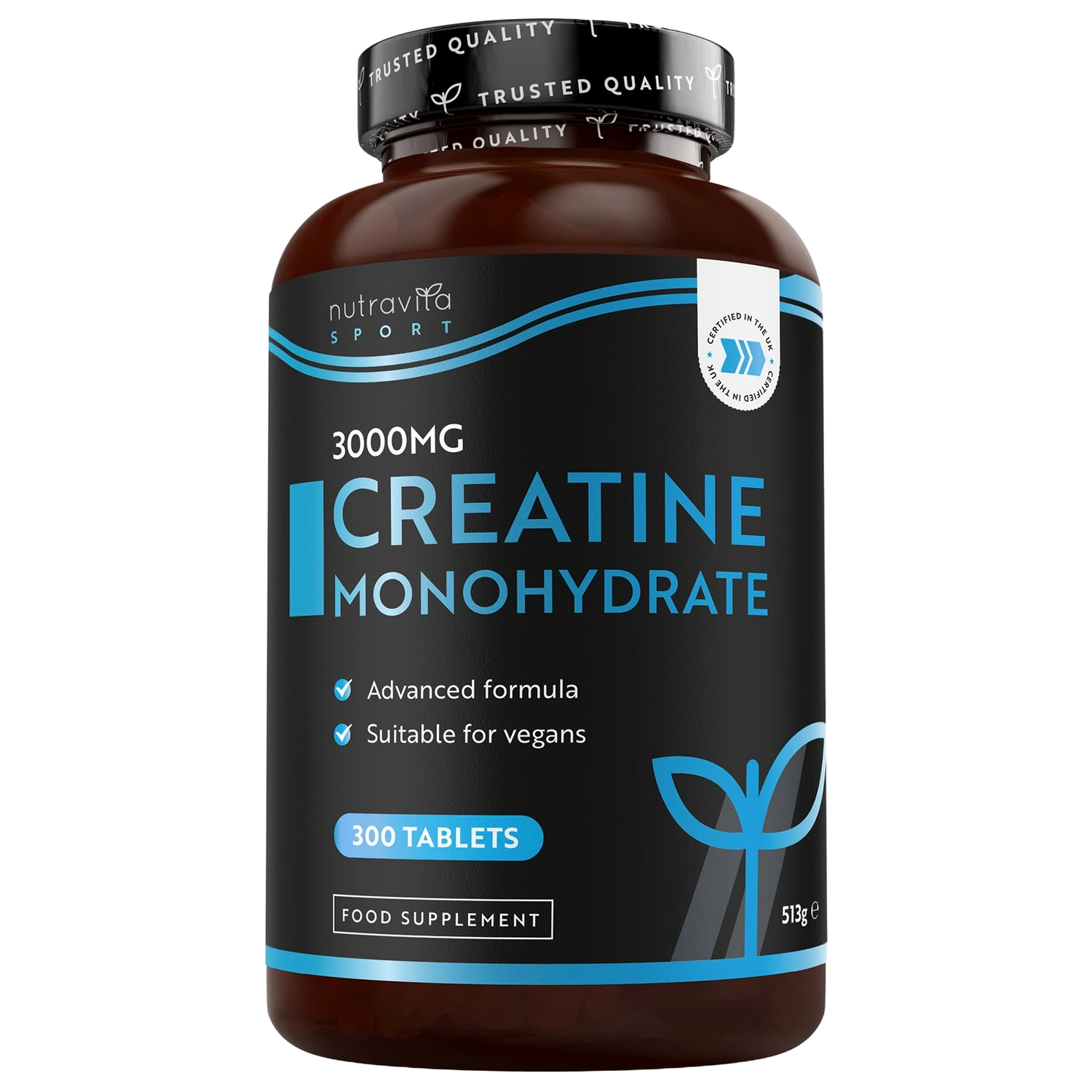 Pure Creatine Monohydrate Tablets
