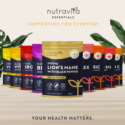 Organic Lions Mane 365 Vegan Capsules