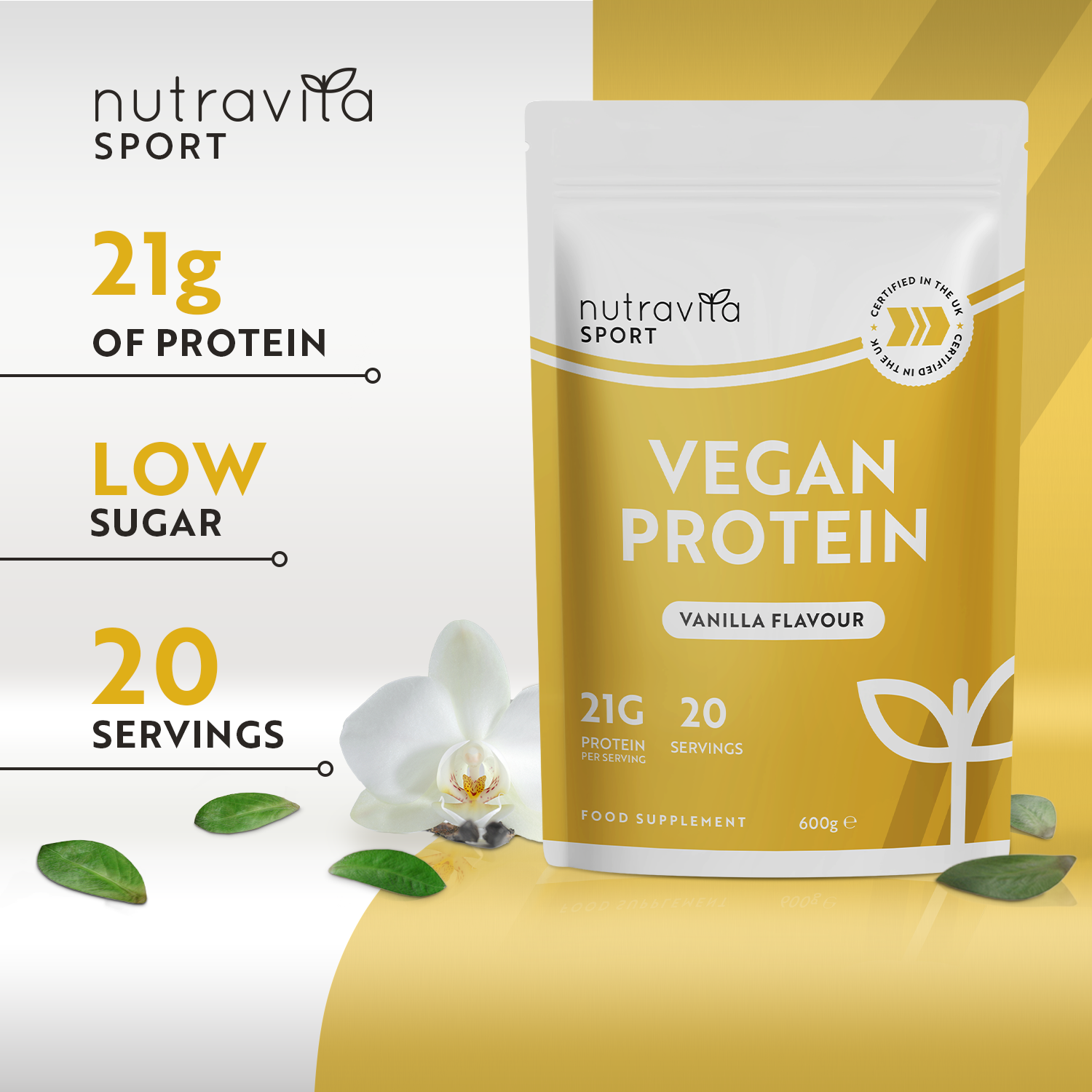 Vegan Vanilla Protein Powder