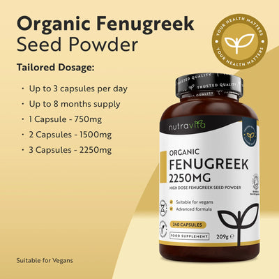 Organic Fenugreek Capsules