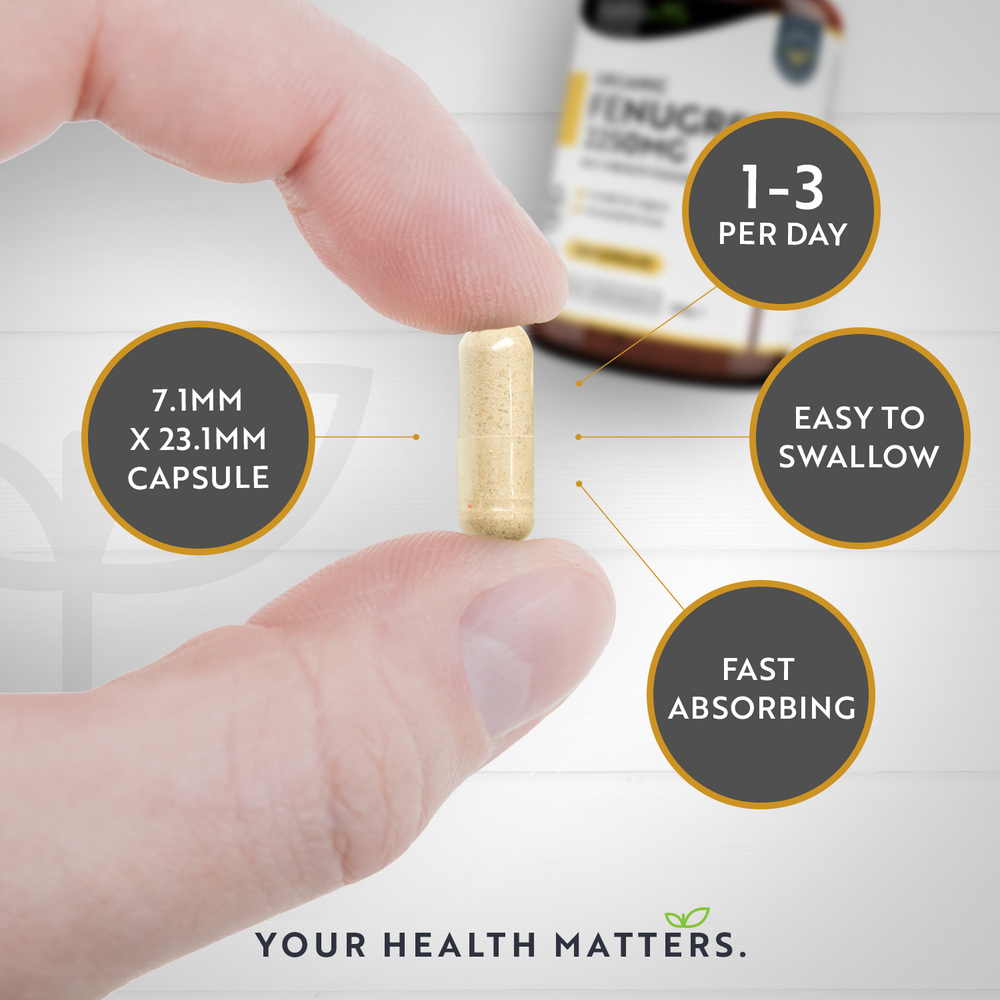 Organic Fenugreek Capsules
