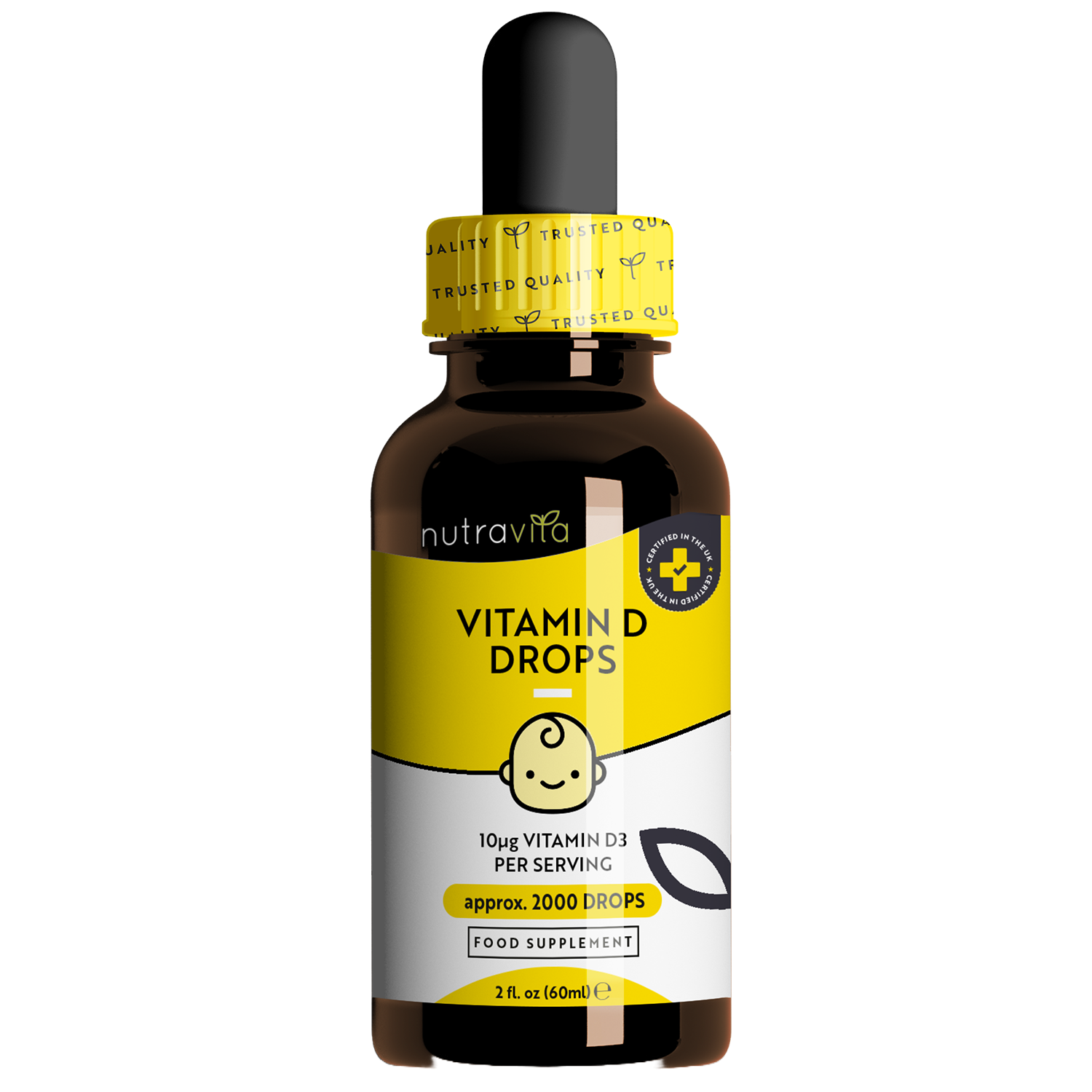 Vitamin D For Children | Vitamin D3 Drops | Nutravita | Nutravita