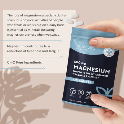 Magnesium 500mg Essentials 120 Tablets