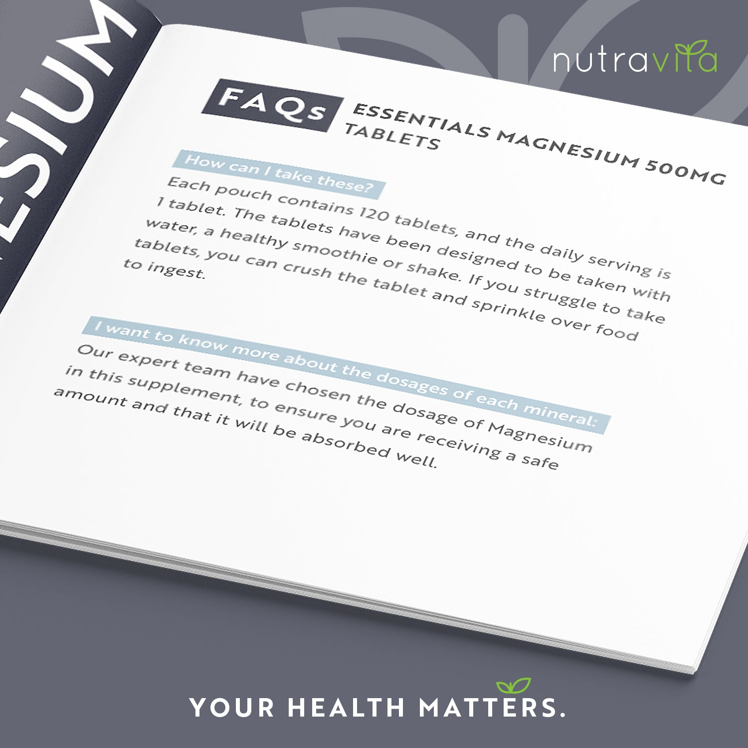 Magnesium 500mg Essentials