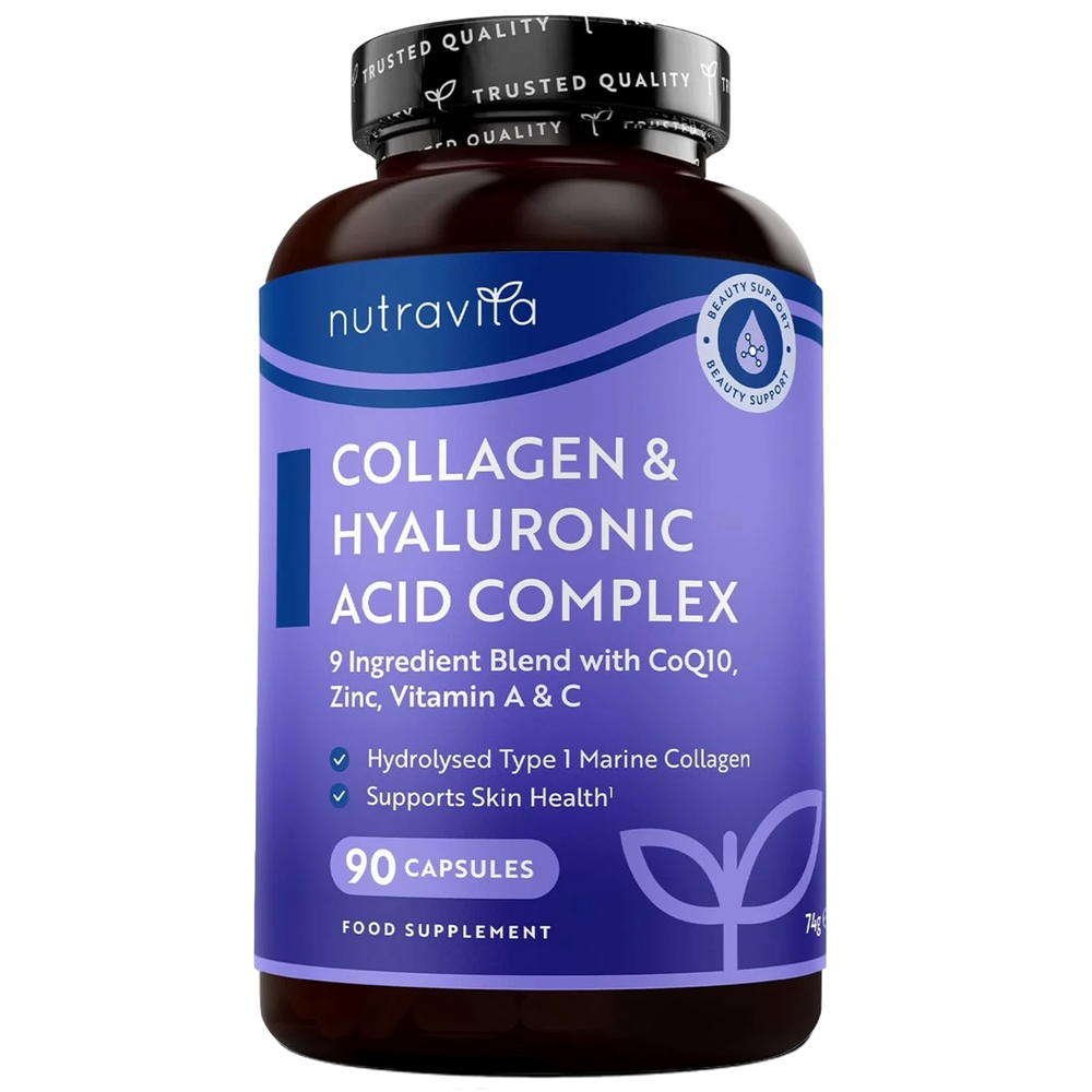 Collagen & Hyaluronic Acid Complex - 90 Capsules