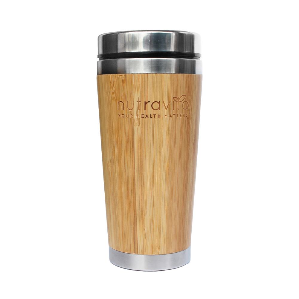 Reusable Coffee Cup - Bamboo & Stainless Steel