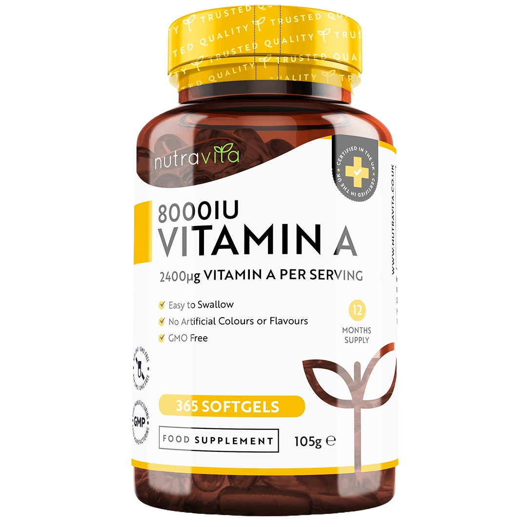 Vitamin A Softgel | Normal Iron Metabolism | Nutravita