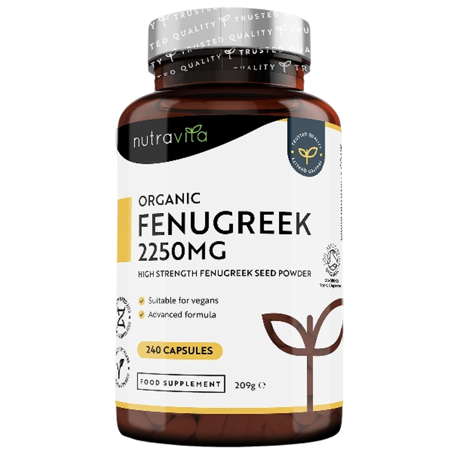 Organic Fenugreek Capsules