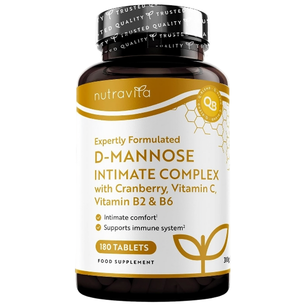 D Mannose with Cranberry, Vitamin C and Vitamin B