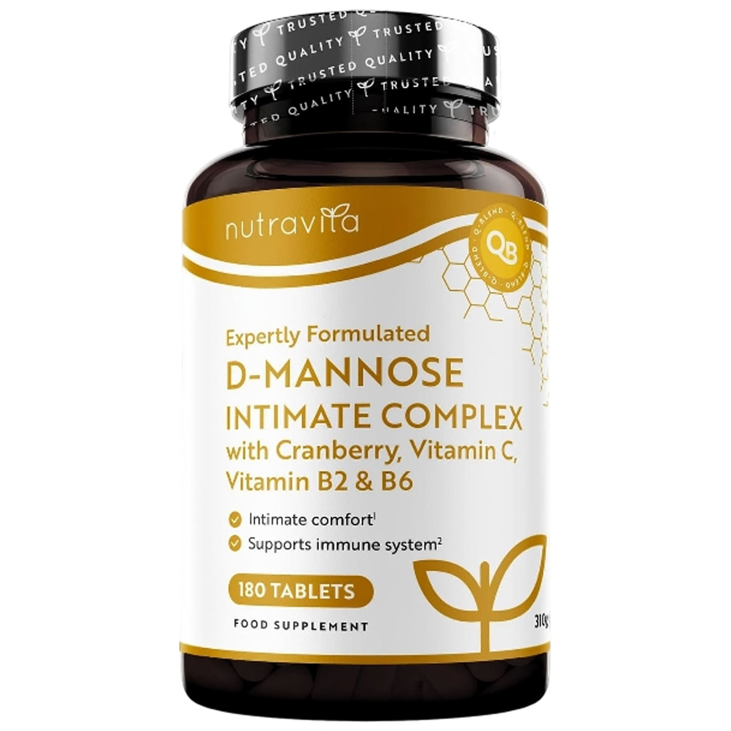 D Mannose with Cranberry, Vitamin C and Vitamin B
