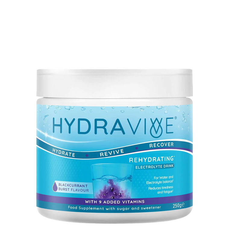 Hydravive® Rehydration Electrolytes Powder - Blackcurrent