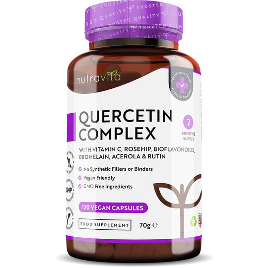 Quercetin Complex with Vitamin C 120 Vegan Capsules