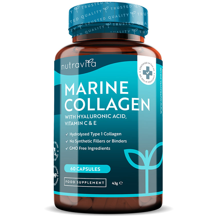 Marine Collagen 1000mg Capsules - 1 Month Supply