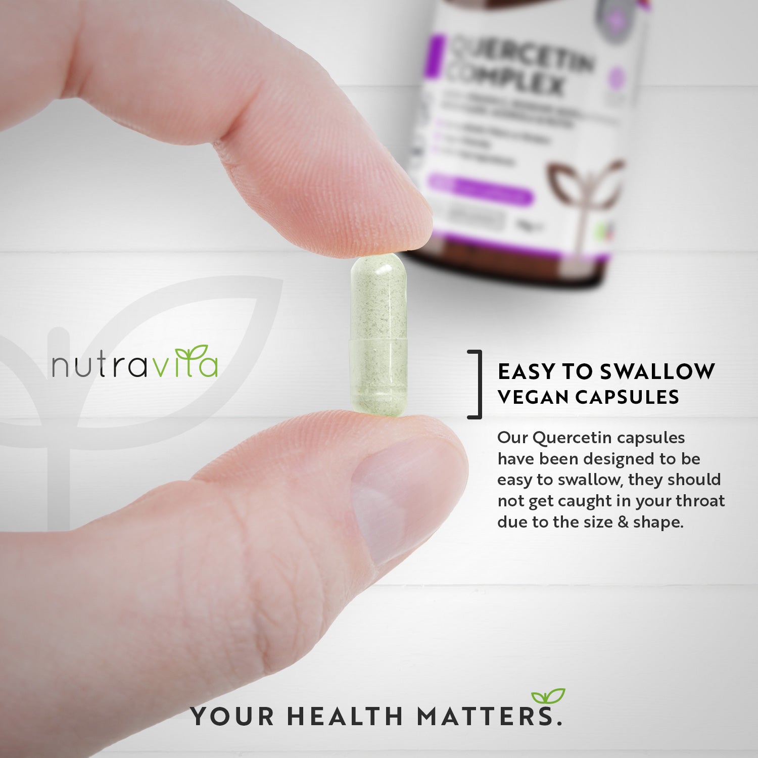 Quercetin Complex with Vitamin C 120 Vegan Capsules
