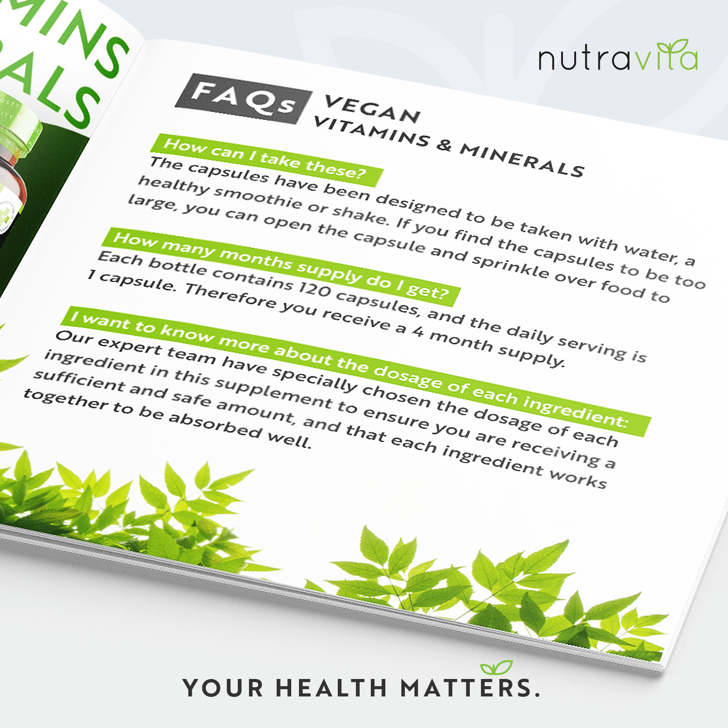Vegan Essential Multivitamin 120 Vegan Capsules